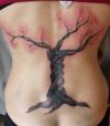 cherry blossom tree tattoo